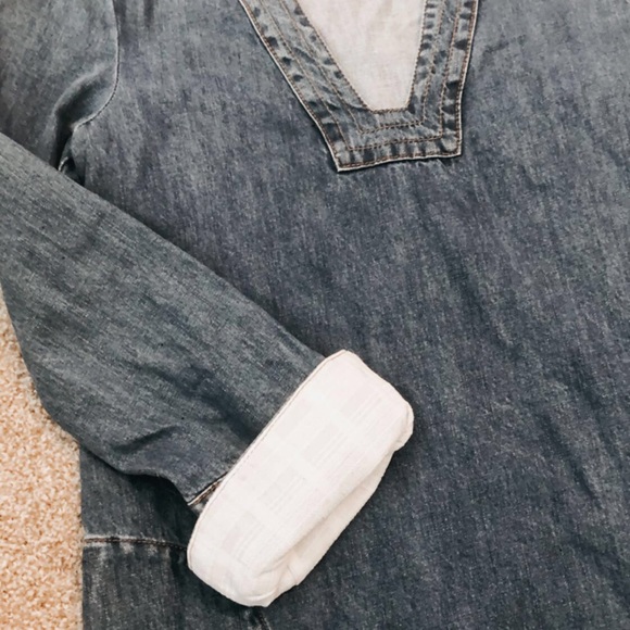 Free People Denim Tunic - Picture 3 of 8